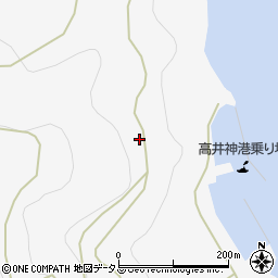 愛媛県越智郡上島町魚島浦周辺の地図