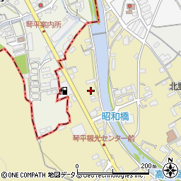 香川県仲多度郡琴平町437周辺の地図