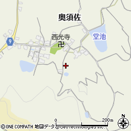 和歌山県和歌山市奥須佐237周辺の地図