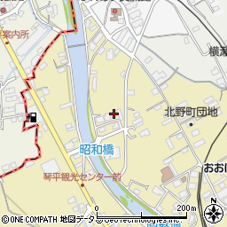 香川県仲多度郡琴平町392周辺の地図