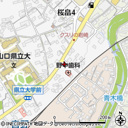 山口信用金庫宮野支店周辺の地図
