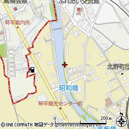 香川県仲多度郡琴平町415周辺の地図