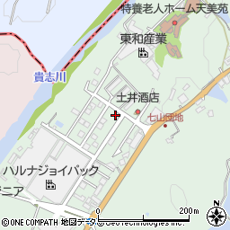 和歌山県海南市七山772周辺の地図