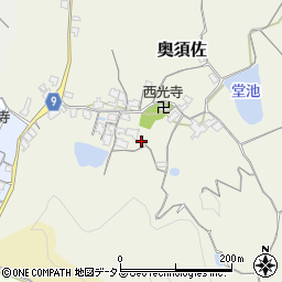 和歌山県和歌山市奥須佐87周辺の地図