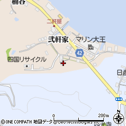 徳島県鳴門市瀬戸町明神弐軒家37周辺の地図