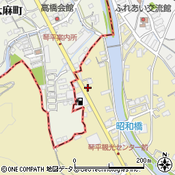 香川県仲多度郡琴平町434周辺の地図
