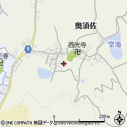 和歌山県和歌山市奥須佐85周辺の地図