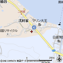 徳島県鳴門市瀬戸町明神弐軒家28周辺の地図
