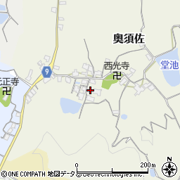 和歌山県和歌山市奥須佐84周辺の地図