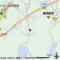 和歌山県海南市七山1351周辺の地図