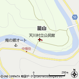 天川村立公民館・集会場ふるさとセンターつどい周辺の地図