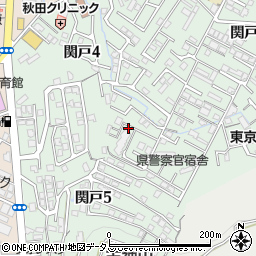 和歌山県和歌山市関戸周辺の地図