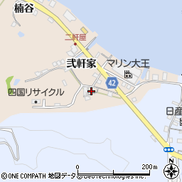 徳島県鳴門市瀬戸町明神弐軒家35周辺の地図