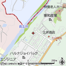 和歌山県海南市七山719-48周辺の地図