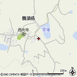 和歌山県和歌山市奥須佐246周辺の地図