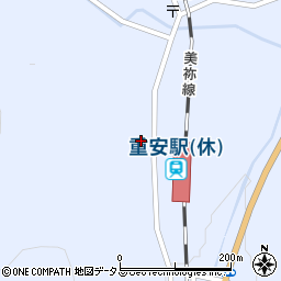 山口県美祢市大嶺町北分605周辺の地図