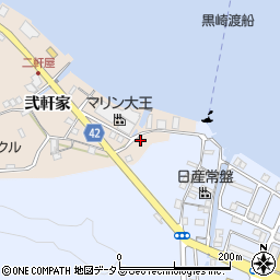 徳島県鳴門市瀬戸町明神弐軒家13周辺の地図