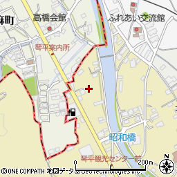 香川県仲多度郡琴平町433周辺の地図