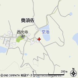 和歌山県和歌山市奥須佐331周辺の地図