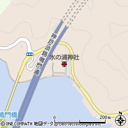 水の浦神社周辺の地図