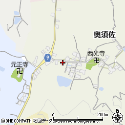和歌山県和歌山市奥須佐66周辺の地図