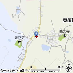 和歌山県和歌山市奥須佐60周辺の地図
