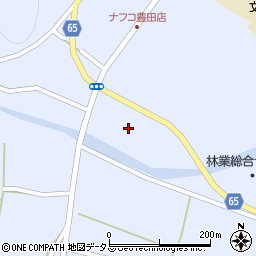 山口県下関市豊田町大字矢田518周辺の地図