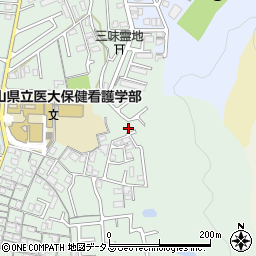 和歌山県和歌山市三葛627周辺の地図