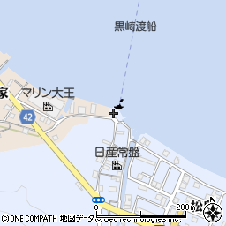 徳島県鳴門市撫養町黒崎磯崎1周辺の地図