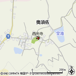 和歌山県和歌山市奥須佐216周辺の地図