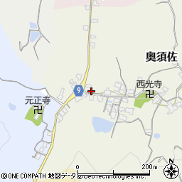 和歌山県和歌山市奥須佐107周辺の地図
