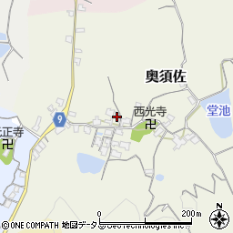 和歌山県和歌山市奥須佐102周辺の地図