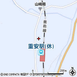 山口県美祢市大嶺町北分650周辺の地図