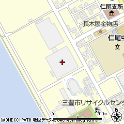 香川県三豊市仁尾町仁尾辛43-2周辺の地図