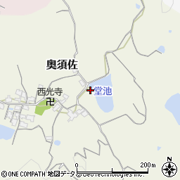 和歌山県和歌山市奥須佐333周辺の地図