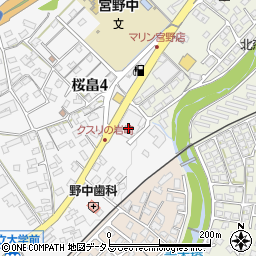 クスリ岩崎チェーン山口北店周辺の地図