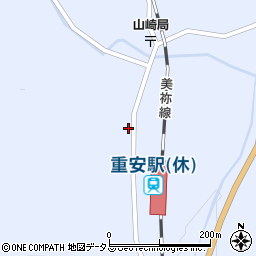 山口県美祢市大嶺町北分618周辺の地図