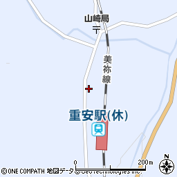 山口県美祢市大嶺町北分633周辺の地図