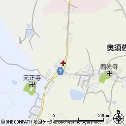 和歌山県和歌山市奥須佐32周辺の地図