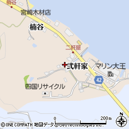 徳島県鳴門市瀬戸町明神弐軒家78周辺の地図