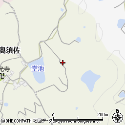 和歌山県和歌山市奥須佐414周辺の地図