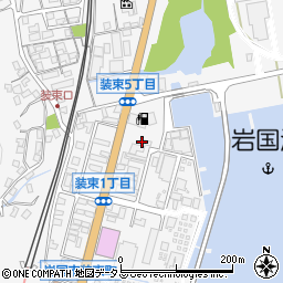 株式会社西日本宇佐美　岩国東Ｓ・Ｓ周辺の地図