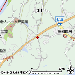 和歌山県海南市七山936周辺の地図