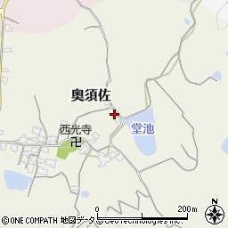 和歌山県和歌山市奥須佐200周辺の地図