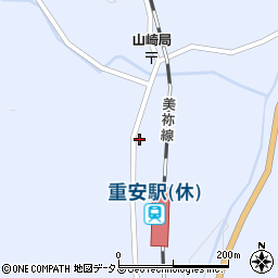 山口県美祢市大嶺町北分632周辺の地図