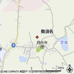 和歌山県和歌山市奥須佐151周辺の地図