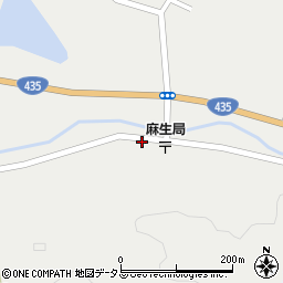 山口県美祢市豊田前町麻生下693周辺の地図