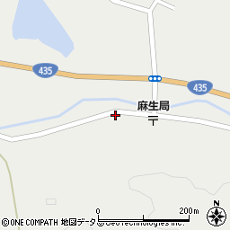 山口県美祢市豊田前町麻生下694-1周辺の地図