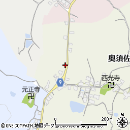 和歌山県和歌山市奥須佐27周辺の地図