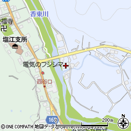 香川県高松市塩江町安原下第１号459周辺の地図